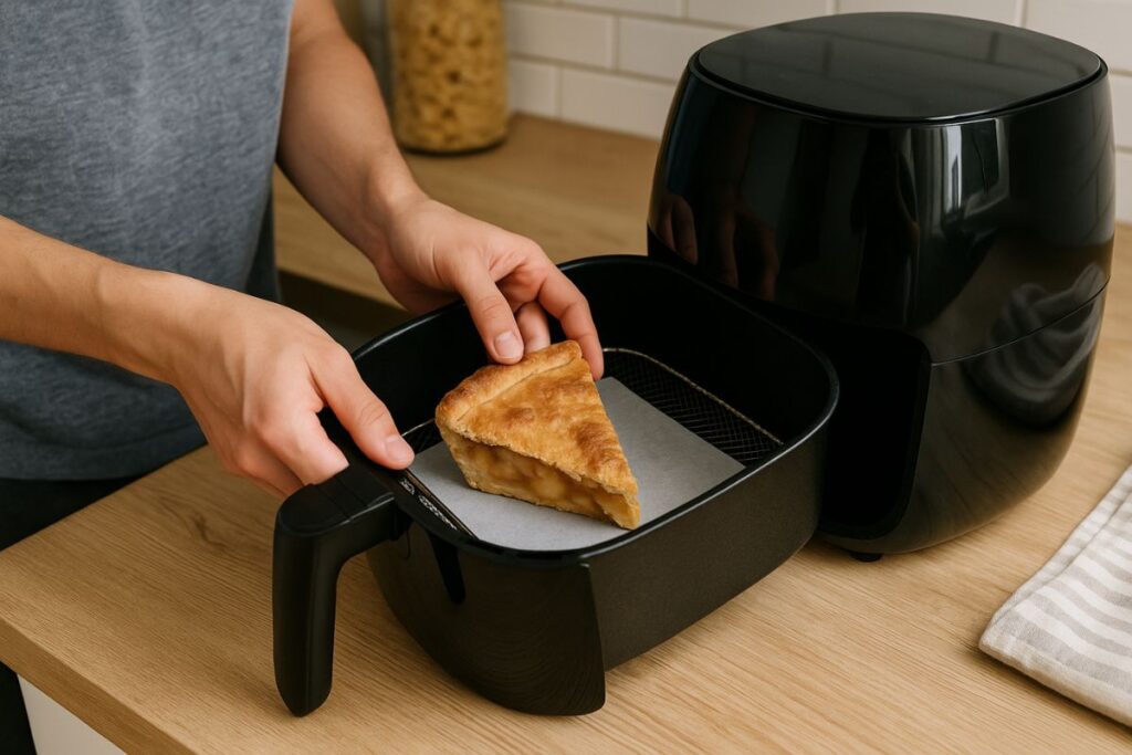 Apfelkuchen richtig aufwärmen