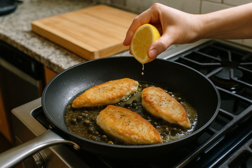Beilagen zu Chicken Piccata