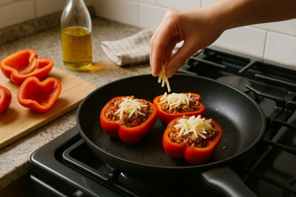 Beilagen zu gefüllten Paprika