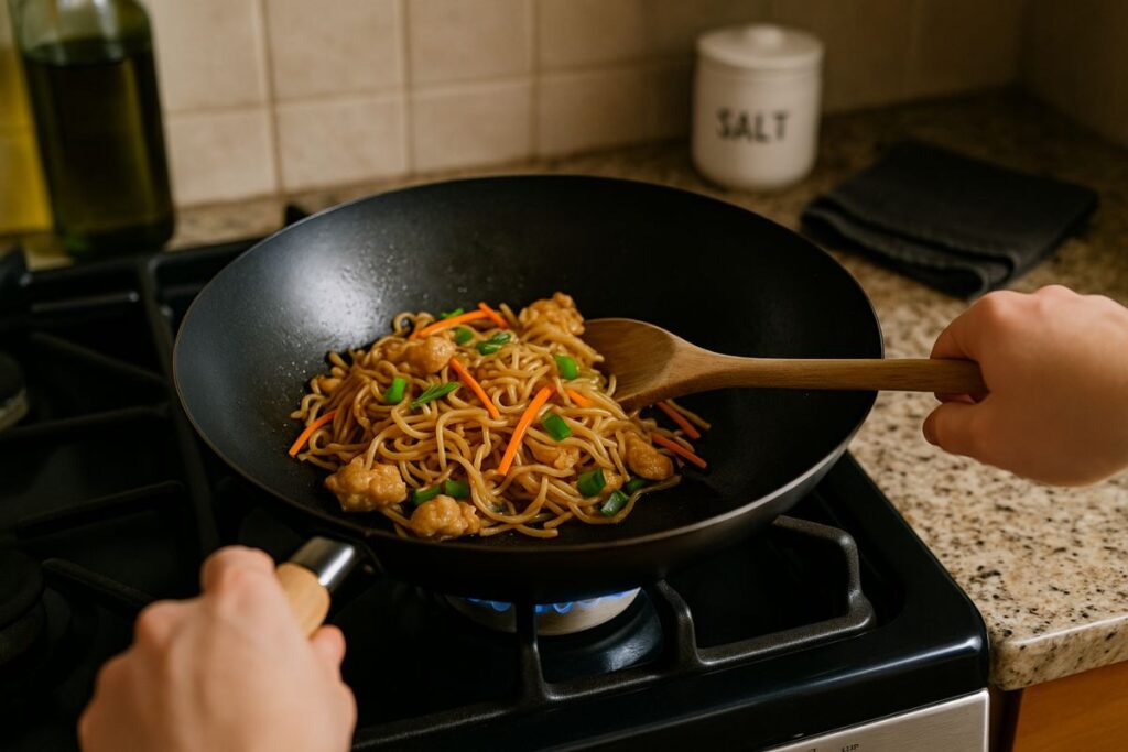 Chinesisches Essen richtig aufwärmen