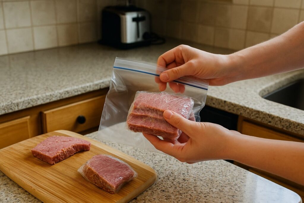 Corned Beef einfrieren