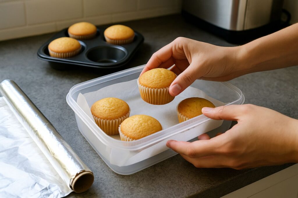 Cupcakes einfrieren