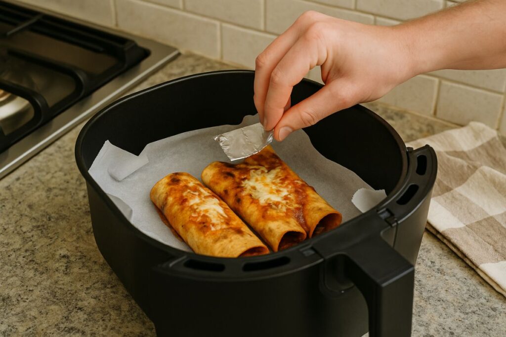 Enchiladas richtig aufwärmen