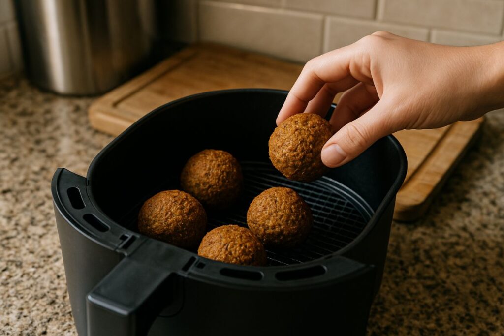 Falafel richtig aufwärmen
