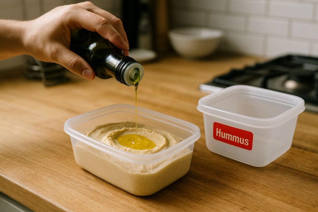 Hummus einfrieren