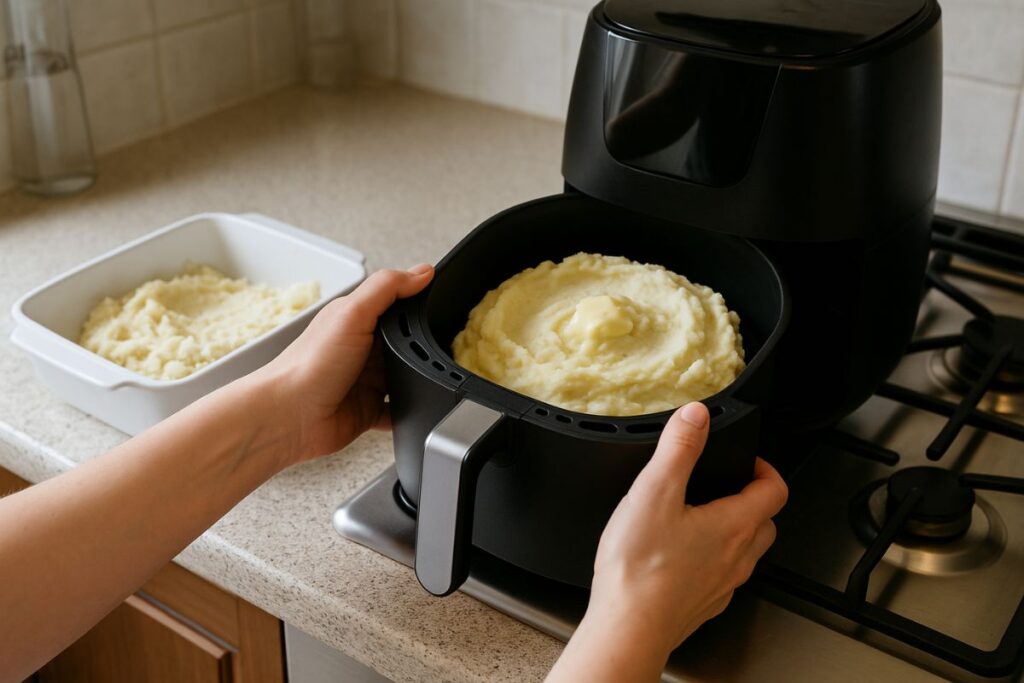 Kartoffelpüree aufwärmen
