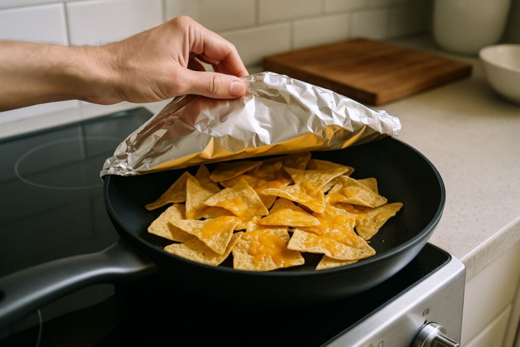 Knusprige Nachos richtig aufwärmen
