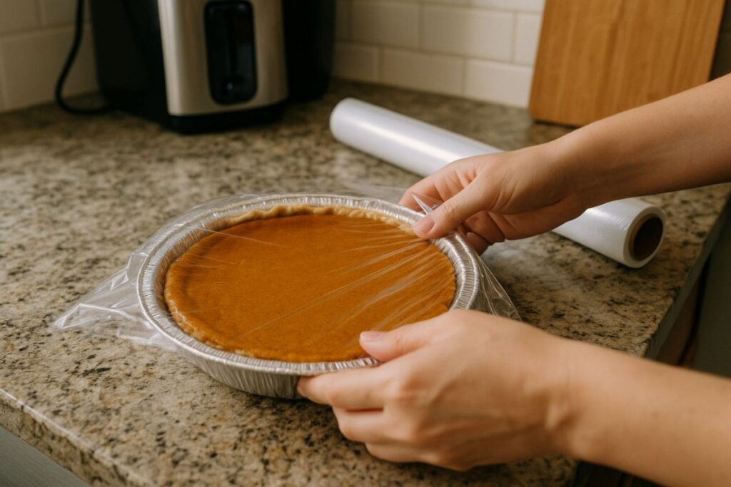 Kürbiskuchen einfrieren