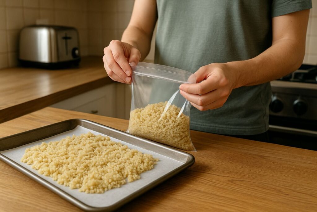 Quinoa einfrieren