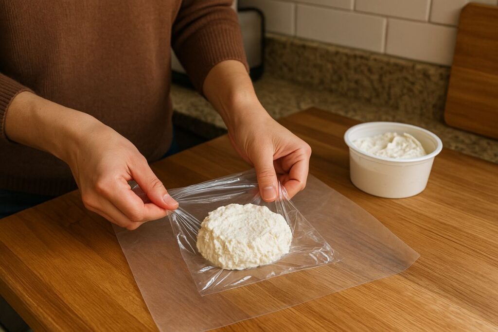 Ricotta einfrieren