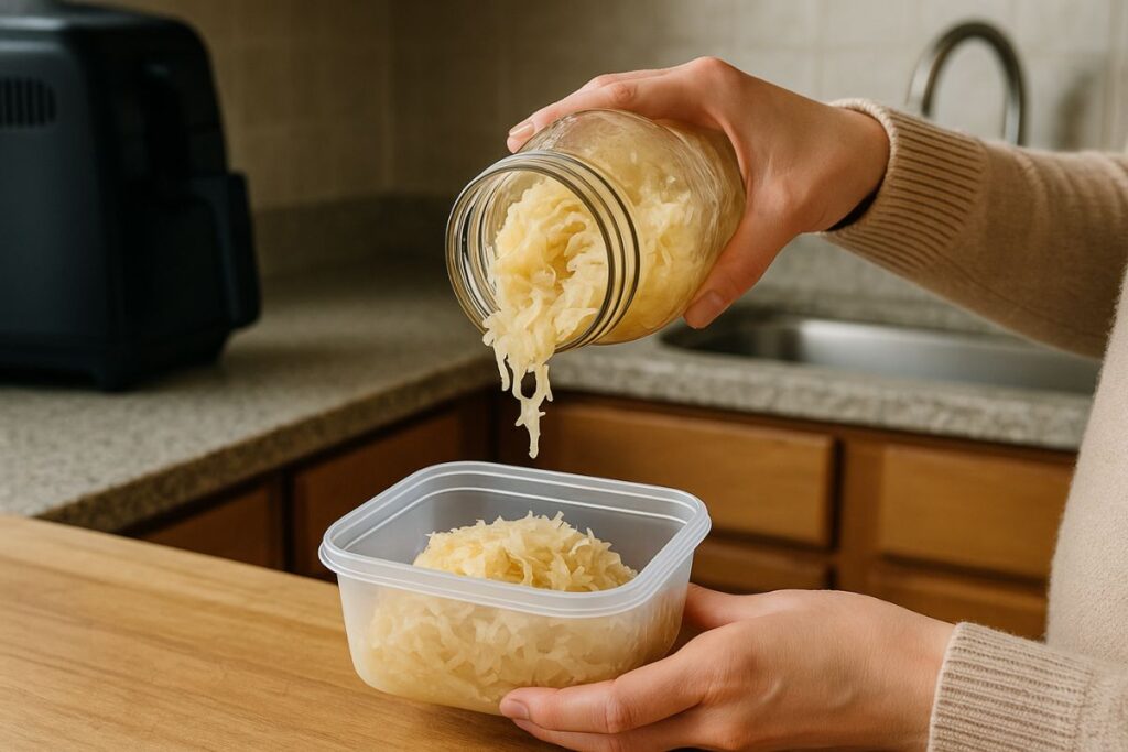 Sauerkraut einfrieren