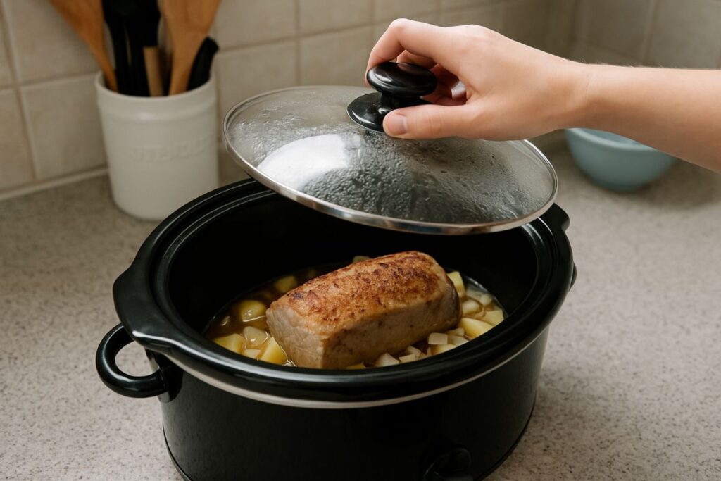 Schweinelende aus dem Slow Cooker