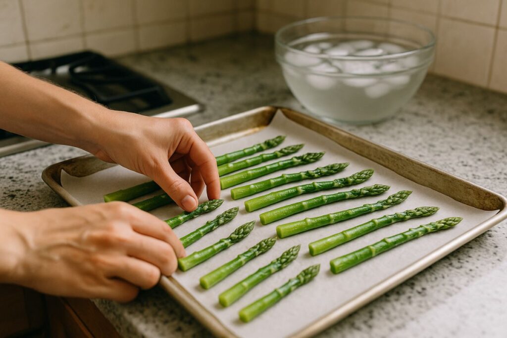 Spargel einfrieren