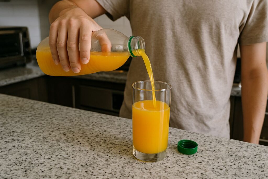 Wird Orangensaft schlecht