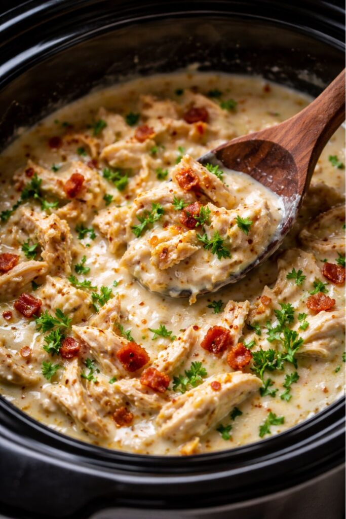 Cremiges Hähnchen mit Frischkäse